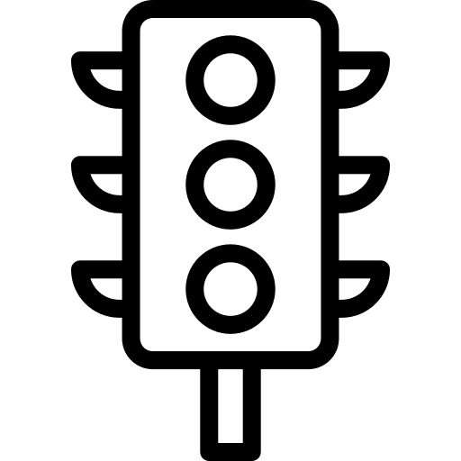 Traffic lights electronics traffic signal traffic lights icon