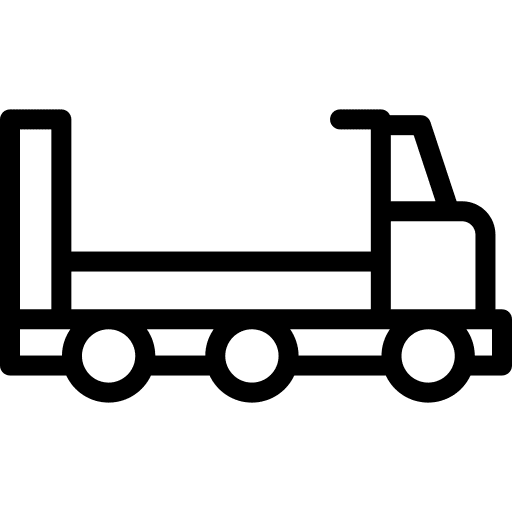 Truck transportation lorry truck icon