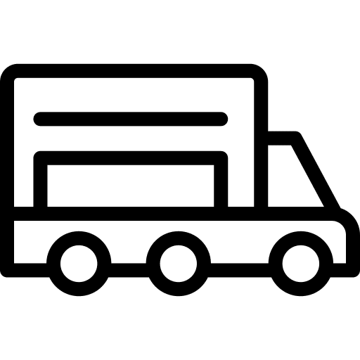 Van van truck delivery truck icon