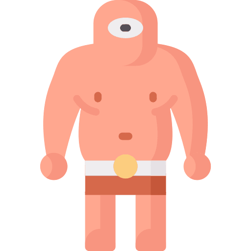 Cyclops user fantasy caveman icon