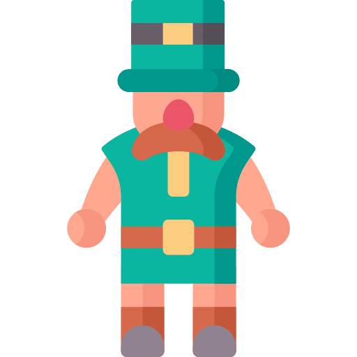 Leprechaun costume ireland cultures icon