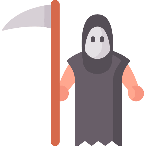 Reaper dead cultures skeleton icon