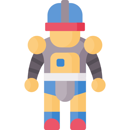 Robot industry artificial intelligence robot icon