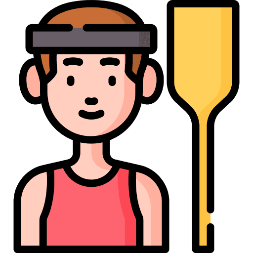 Athlete transportation user athlete icon