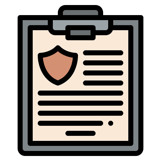 Police order law file requirement icon