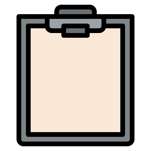 Clipboard files files and folders document icon