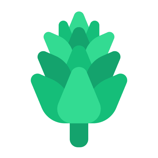Artichoke artichoke vegan food and restaurant icon