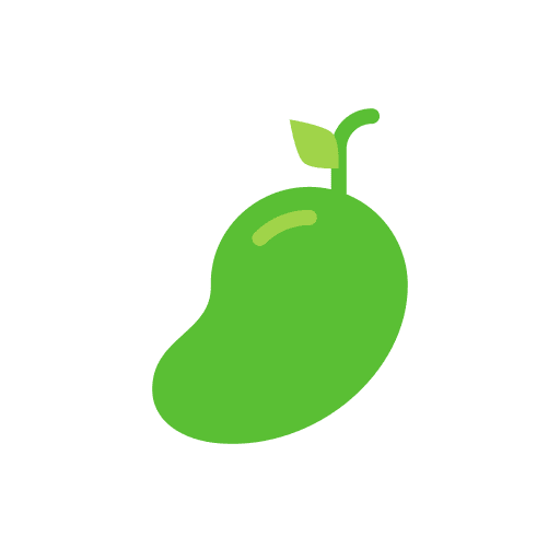 Mango healthy food vegan fruit icon