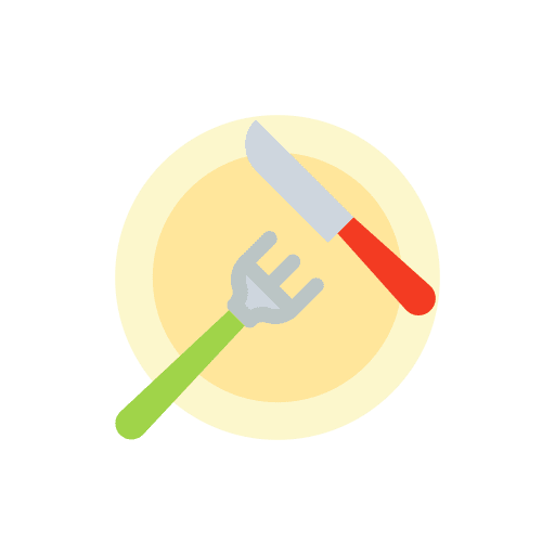 Eating symbol eat restaurant icon