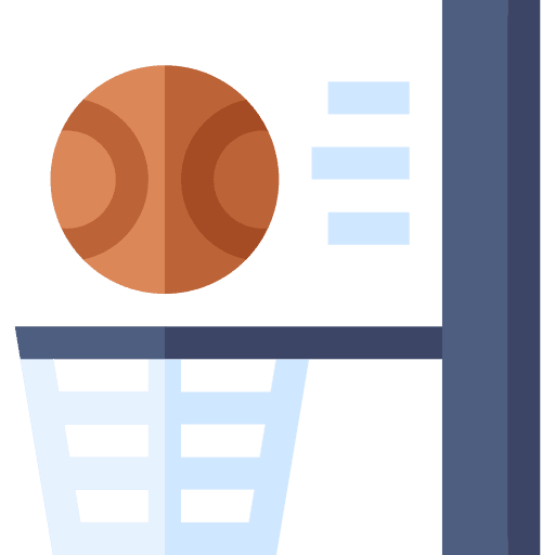 Basketball fun basketball game sports and competition icon