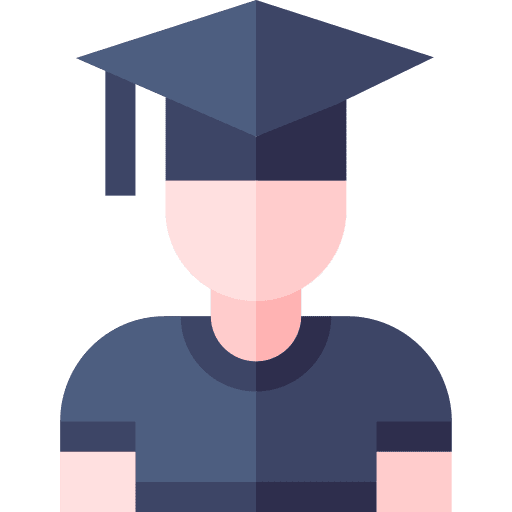 Graduation alumni academic university icon