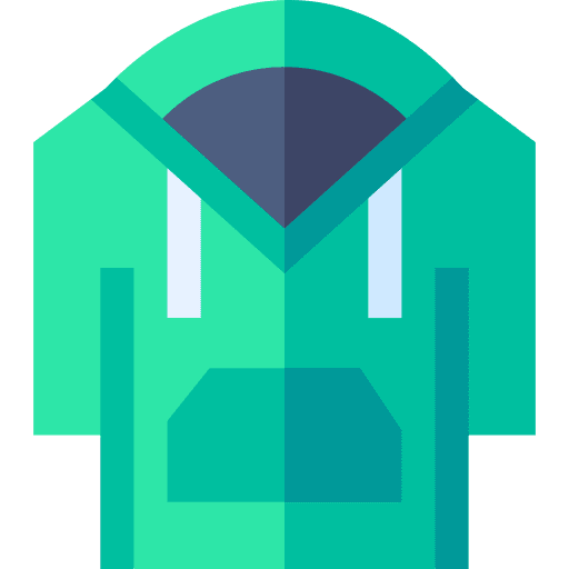 Hoodie comfort fashion garment icon