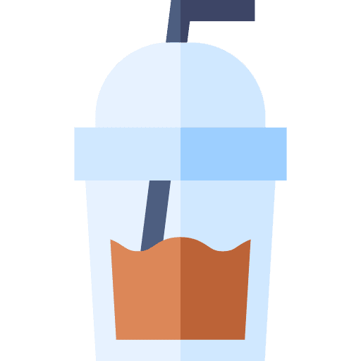 Ice tea drink beverage food and restaurant icon