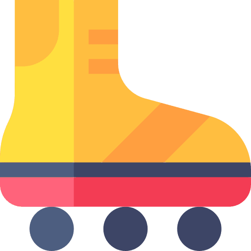 Roller skates skater sports fashion icon