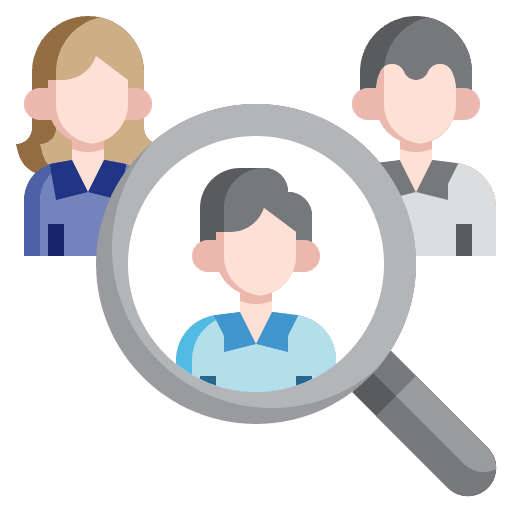 Job search employment candidate job search icon