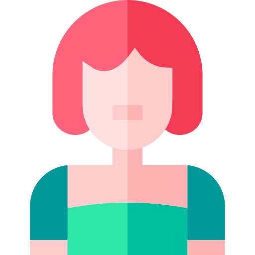 Woman profile girl avatar icon
