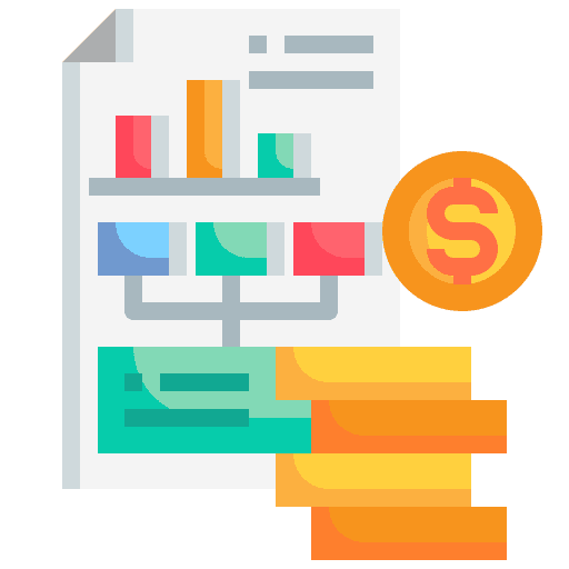 Business strategy finance money business and finance icon