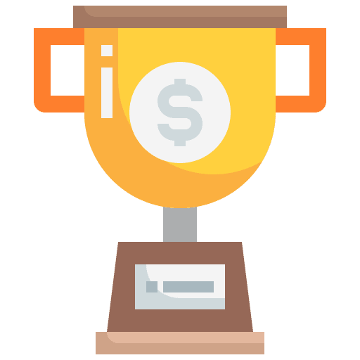 Trophy trophy reward economy icon
