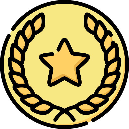 Award champion best award icon