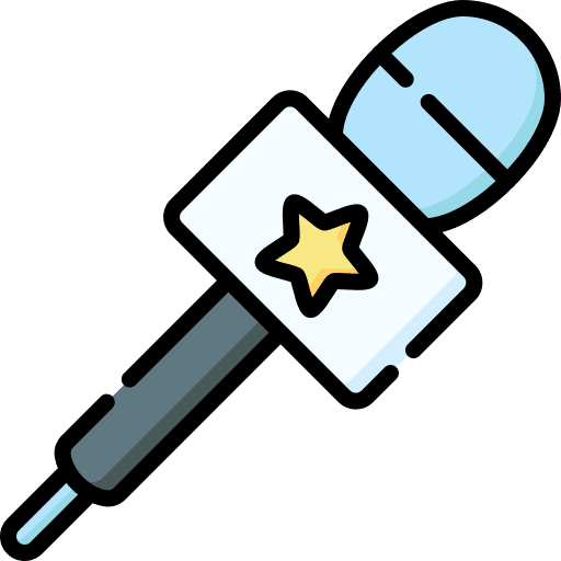 Interview electronics talk show interview icon