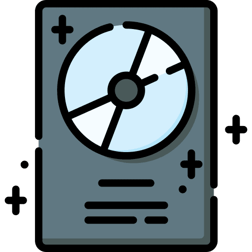 Record platinum recognition prize icon