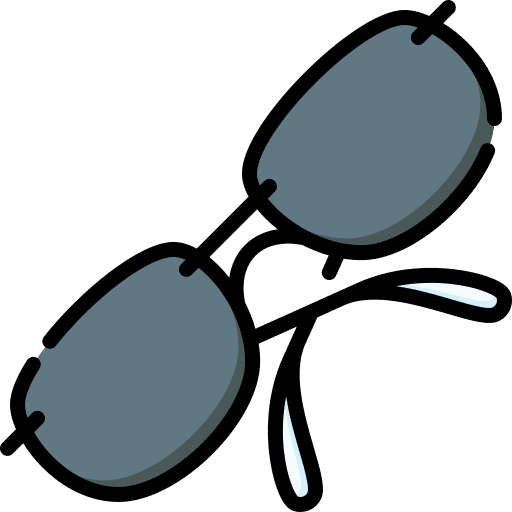 Sunglasses accessory eyeglasses sun protection icon