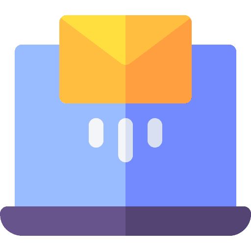 Email computer communications send icon