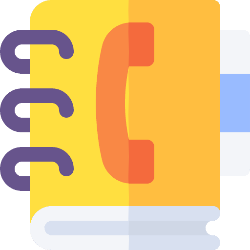 Phone book phone book communications telephone book icon