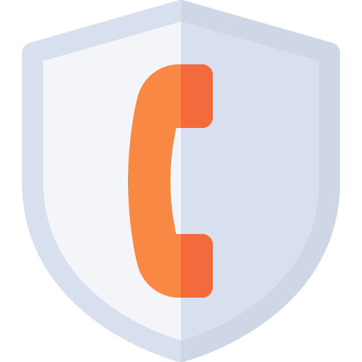 Shield protection customer service safety icon