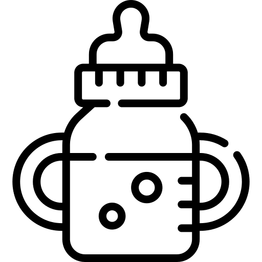 Baby feeder baby feeder baby bottle milk bottle icon