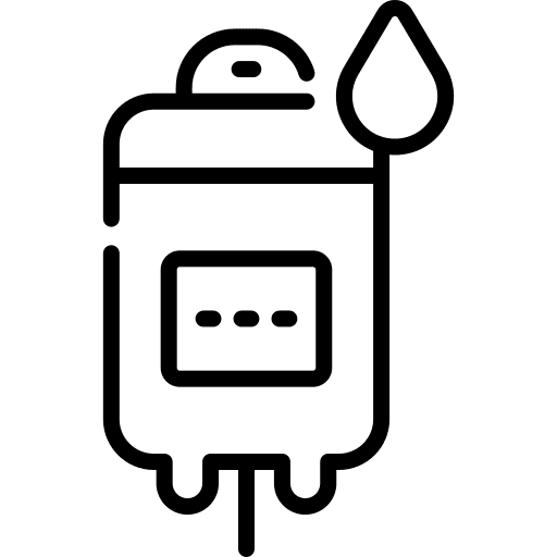 Blood transfusion healthcare and medical medical equipment blood donation icon