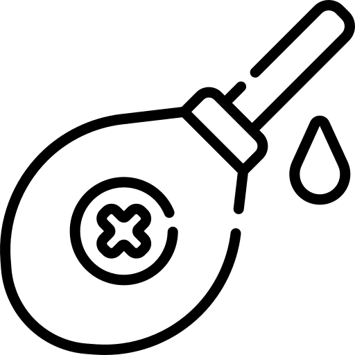 Pear enema healthcare and medical clyster pharmacy icon