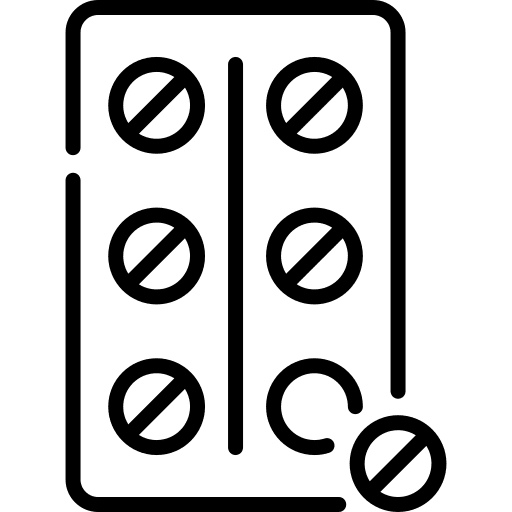 Tablet medication drug tablet icon
