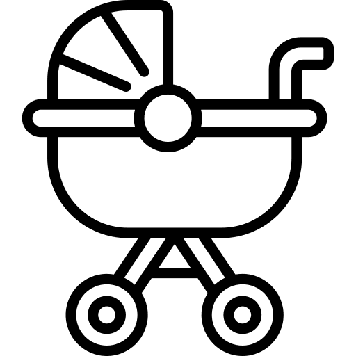 Baby stroller baby buggy baby stroller pram icon