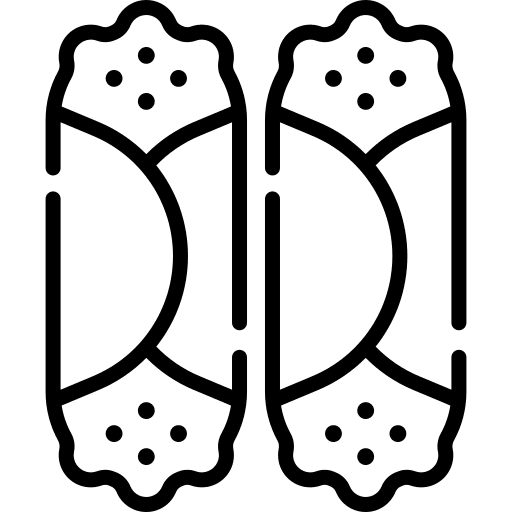 Cannoli gastronomy sicily food and restaurant icon