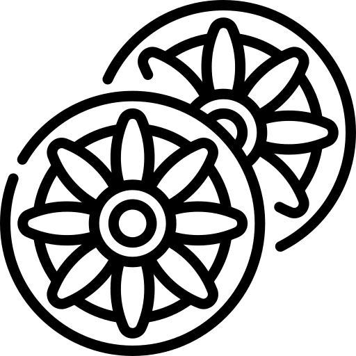 Pizzelle nutrition bakery food and restaurant icon