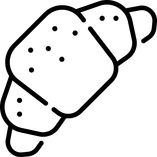 Croissant croissant bakery gastronomy icon