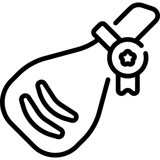 Ham italian food food and restaurant nutrition icon