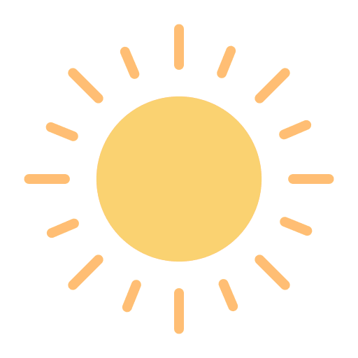 Sun nature sunny summer icon