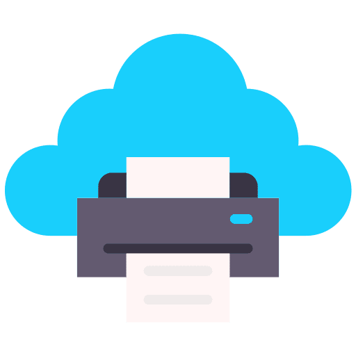 Cloud electronics cloud data cloud icon