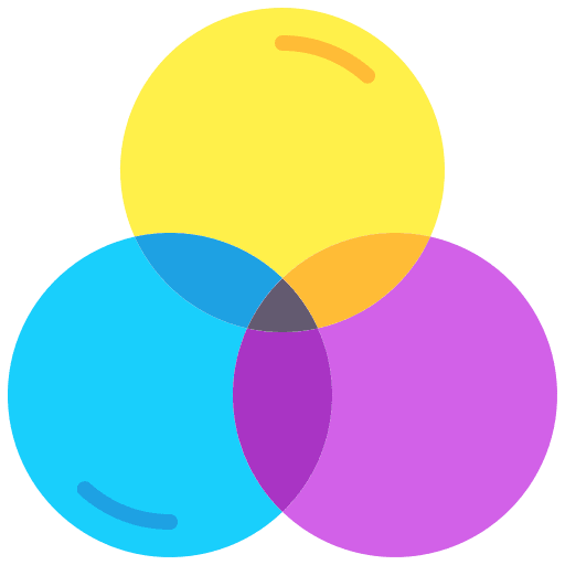 Color palette graphic design color palette circle icon