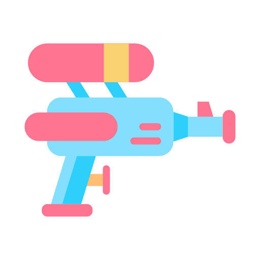 Water gun water gun child toys icon