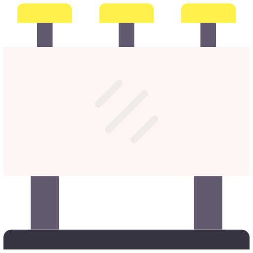 Billboard board marketing announcemnt icon