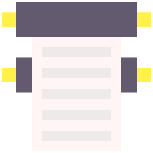 Machine printing art and design machine icon