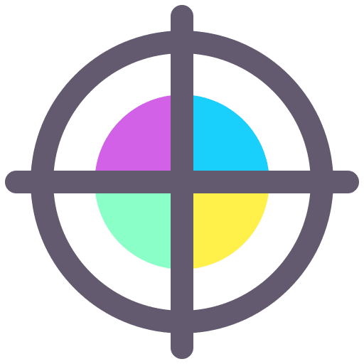 Mark aim weapons target icon