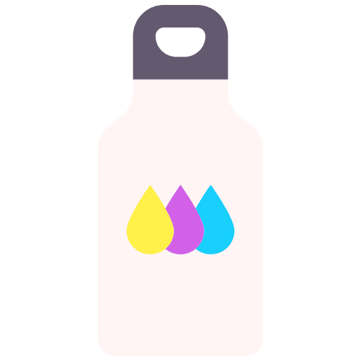 Bottle water bottle hydratation healthy food icon