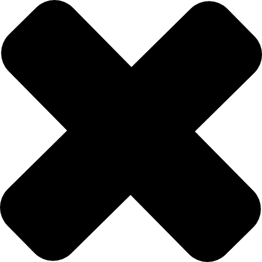 Cancel mark delete error errors icon