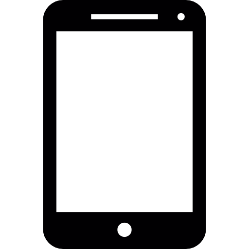 Big screen smartphone technology touch screen device icon