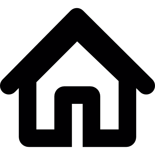 Small house home buildings facade icon