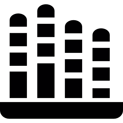 Bar graphic loss graph economy business icon